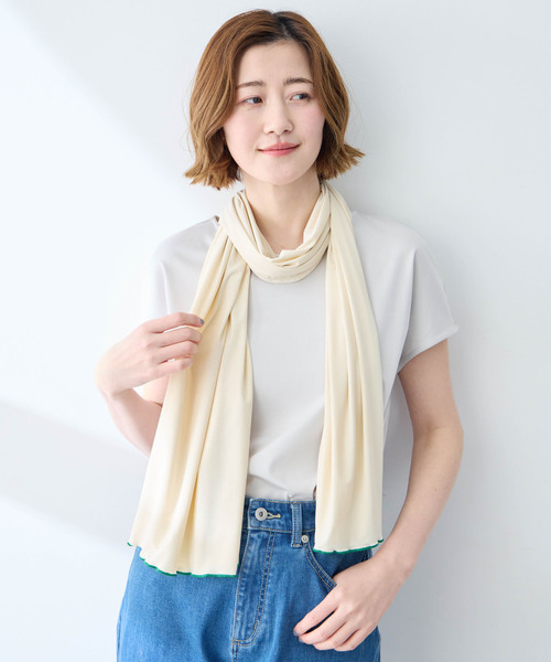CROSSPLUS ONLINE カーディガン 「Wpc.」UVカット接触冷感3wayショール