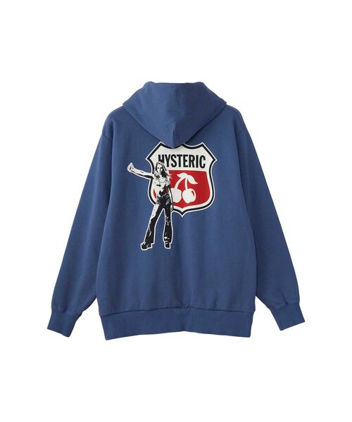 HYSTERIC GLAMOUR(ヒステリックグラマー) ジップアップパーカー X HYSTERIC GLAMOUR(ヒステリックグラマー) ジップアップパーカー X