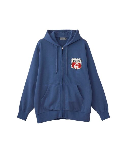 HYSTERIC GLAMOUR（ヒステリックグラマー） ジップアップパーカー X