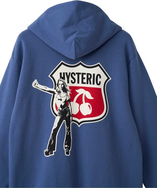 HYSTERIC GLAMOUR（ヒステリックグラマー） ジップアップパーカー X
