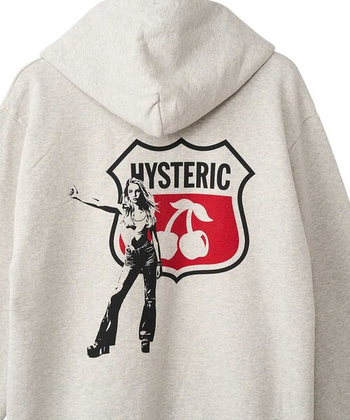 HYSTERIC GLAMOUR（ヒステリックグラマー） ジップアップパーカー X