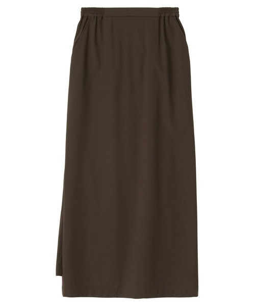 「ZUCCa」 ロングスカート M size ネイビー レディース_画像3