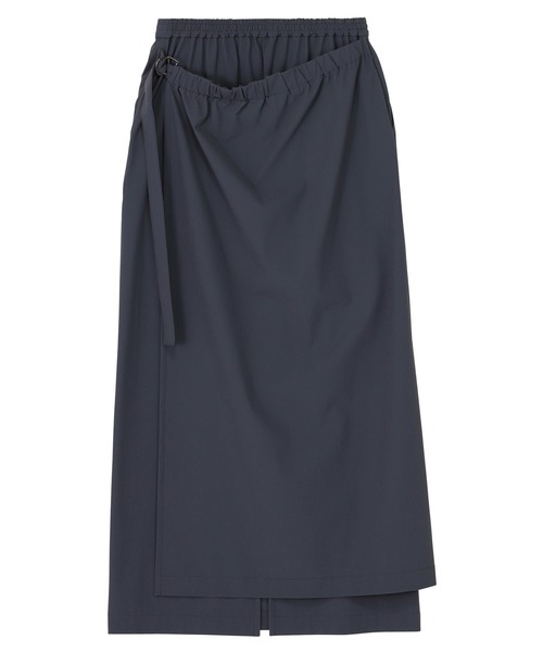 「ZUCCa」 ロングスカート M size ネイビー レディース_画像6
