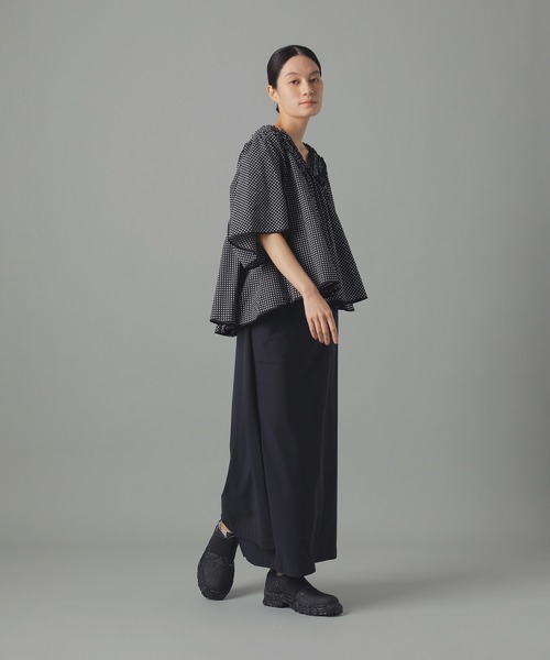 「ZUCCa」 ロングスカート M size ネイビー レディース_画像10