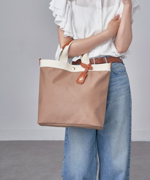 「BEVERLY HILLS POLO CLUB」 2WAYバッグ FREE ホワイト レディース_画像3