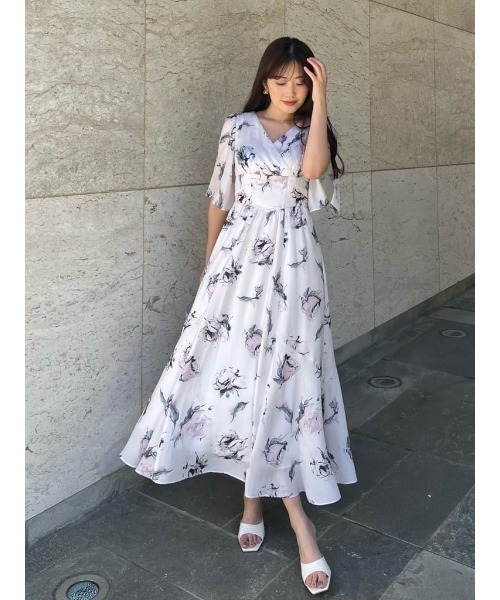 Her lip to 7分袖ワンピース M ピンク レディース : ZOZOTOWN Yahoo!店