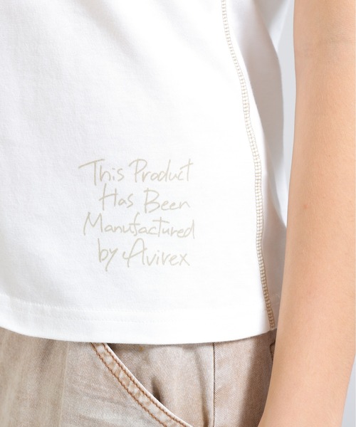 AVIREX（アヴィレックス） tシャツ 半袖 「直営店限定」KEY NECK