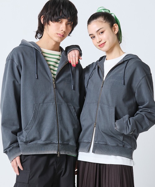LACOSTE（ラコステ） ジップアップパーカー 4 ピンク レディース 