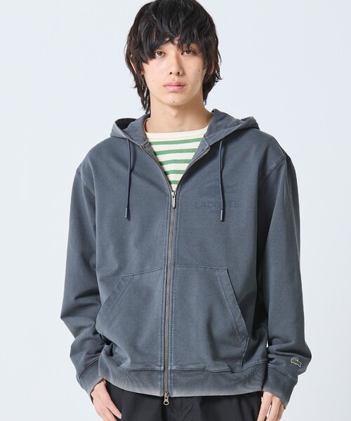 LACOSTE（ラコステ） ジップアップパーカー 4 ピンク レディース