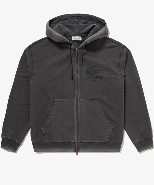 LACOSTE（ラコステ） ジップアップパーカー 4 ピンク レディース