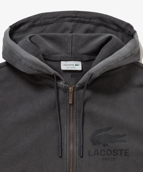 LACOSTE（ラコステ） ジップアップパーカー 4 ピンク レディース