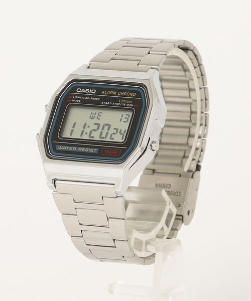 CASIO デジタル腕時計 シルバー CASIO（カシオ） デジタル腕時計 FREE シルバー メンズ : ZOZOTOWN