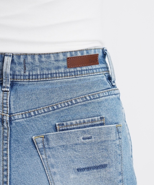YANUK（ヤヌーク） デニムパンツ 27inch サックスブルー レディース