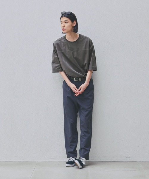 LAKOLE（ラコレ） パンツ プレーンウィーブドライスリムパンツ