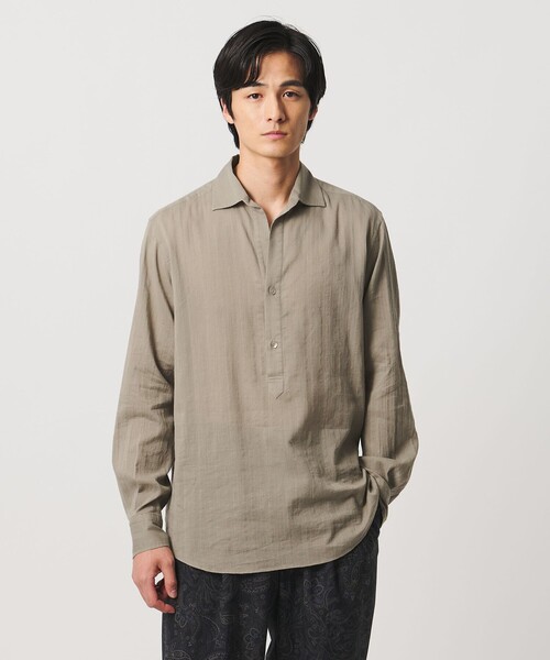 UNITED ARROWS（ユナイテッドアローズ） シャツ コードストライプ プル 