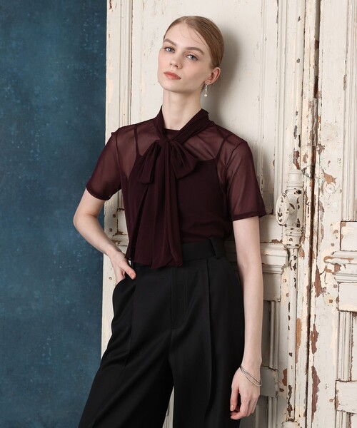 LOULOU WILLOUGHBY（ルルウィルビー） tシャツ 半袖 「LOULOU