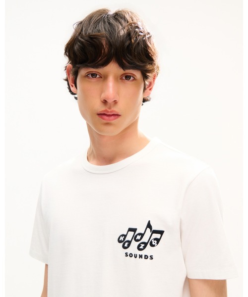 KENZO（ケンゾー） tシャツ 'KENZO Sounds' エンブロイダリー スリム T