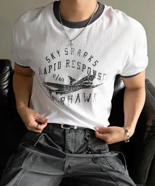 NOWLE（ノウル） tシャツ 「NOWLE」ヴィンテージライク グラフィック