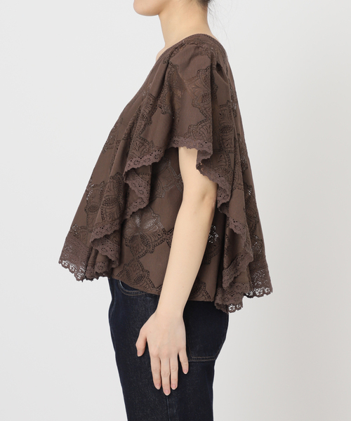 SLOBE IENA（スローブイエナ） ブラウス シャツ 半袖 「追加2」レース