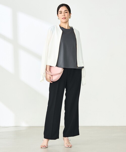 「NOLLEY'S Sophi」 ブーツカットパンツ 36 ブラック レディース_画像9