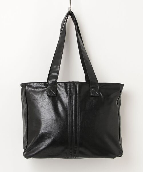 adidas（アディダス） トートバッグ メタリック PU トートバッグ