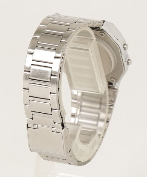「CASIO」 デジタル腕時計 - シルバー レディース_画像2