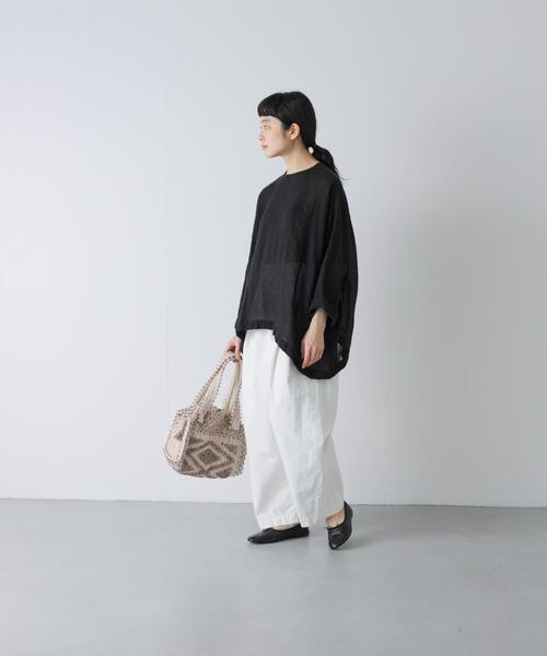 「かぐれ」 パンツ FREE オフホワイト レディース_画像5