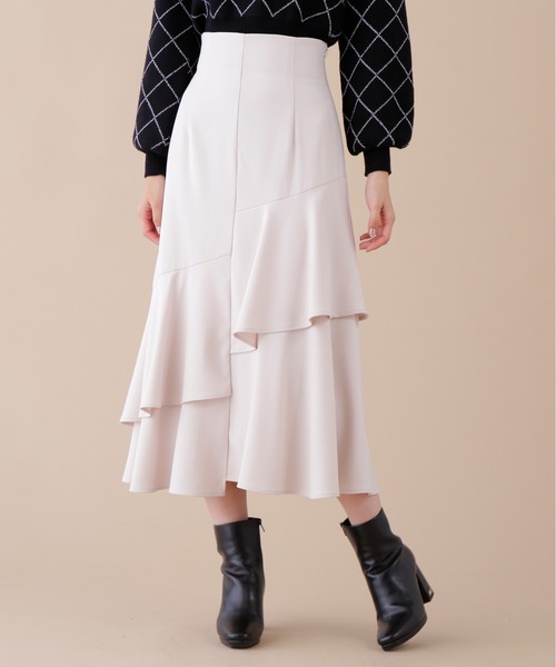 「JILL by JILL STUART」 ロングスカート MEDIUM ブラック系その他 レディース_画像8