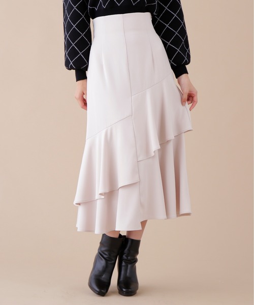 「JILL by JILL STUART」 ロングスカート MEDIUM ブラック系その他 レディース_画像9