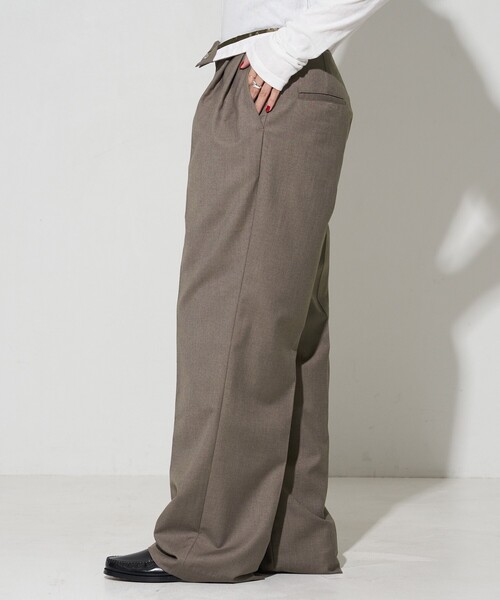 「Firsthand」 スラックス S ネイビー レディース_画像6
