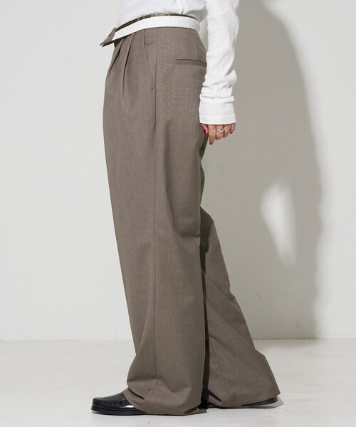 「Firsthand」 スラックス S ネイビー レディース_画像7