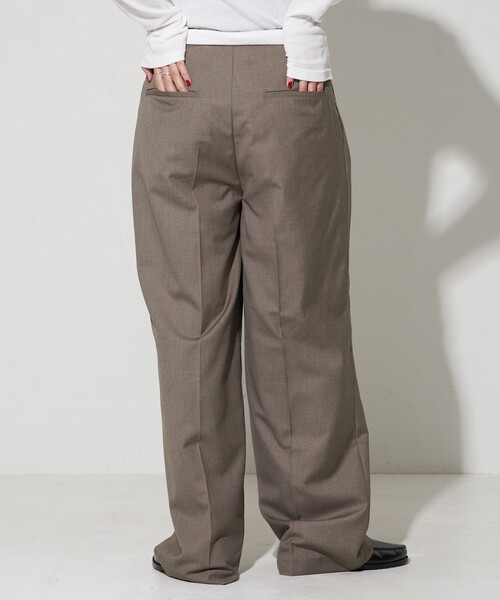 「Firsthand」 スラックス S ネイビー レディース_画像8