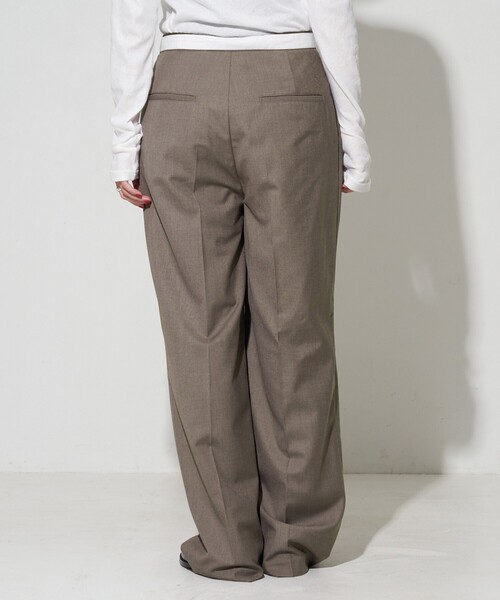 「Firsthand」 スラックス S ネイビー レディース_画像9