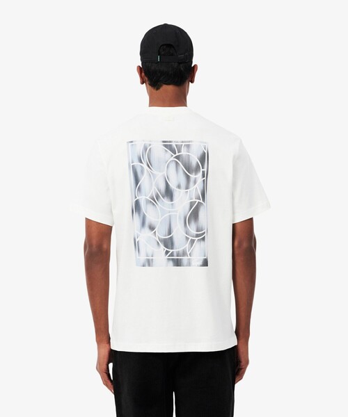 LACOSTE（ラコステ） tシャツ テニスボールグラフィックプリントT