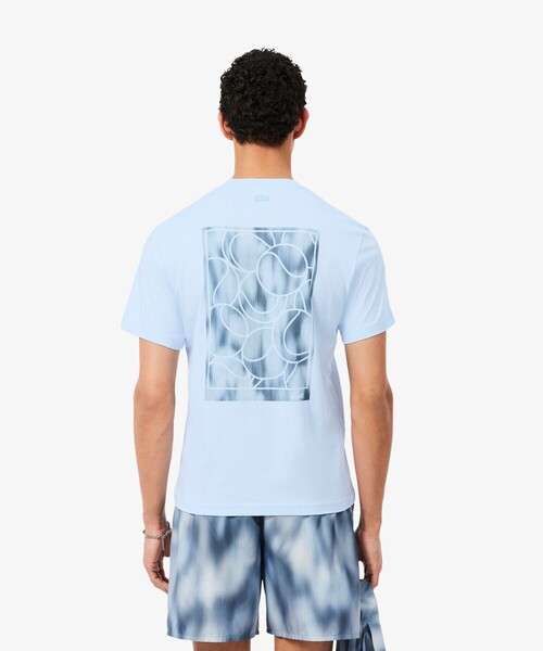LACOSTE（ラコステ） tシャツ テニスボールグラフィックプリントT