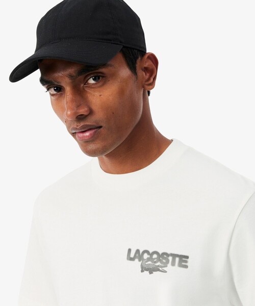 LACOSTE（ラコステ） tシャツ テニスボールグラフィックプリントT