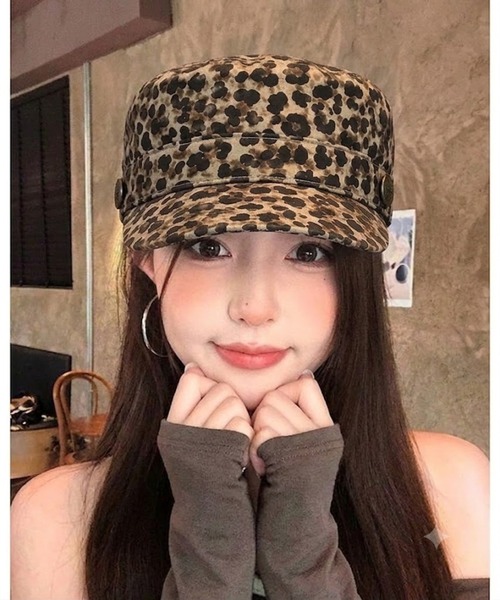 CHEER(チアー) キャップ 帽子 レディース 「総柄プリント」ドット CHEER(チアー) キャップ 帽子 レディース 「総柄プリント」ドット