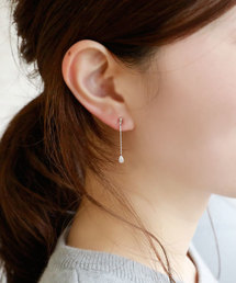 カラカラ　チュチュ4点＆イヤリング等小物 colleca la（コレカラ） イヤリング ループフィット・小粒ストーンの