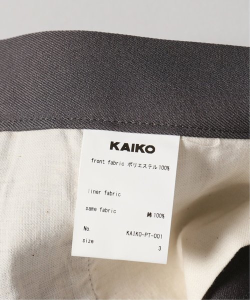 KAIKO（カイコー） ワイドパンツ パンツ THE PREST メンズ : ZOZOTOWN