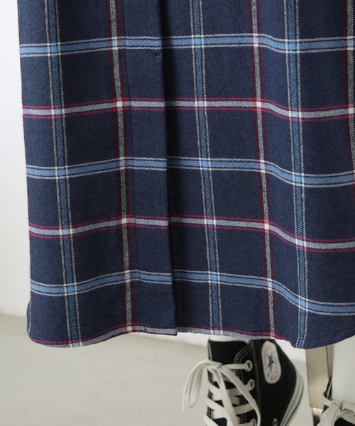 安い新品 ワンピース LOGO CUFFS PLAID SHIRT DRESS ZOZOTOWN PayPayモール店 - 通販 - PayPayモール 正規品低価
