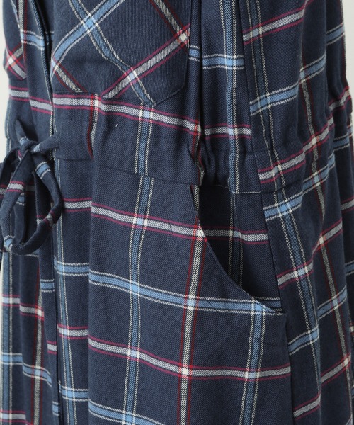 安い新品 ワンピース LOGO CUFFS PLAID SHIRT DRESS ZOZOTOWN PayPayモール店 - 通販 - PayPayモール 正規品低価