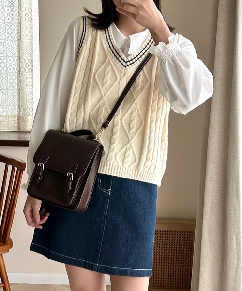 muva■レトロ ショルダー付き ハンドバッグ 3色 CL0303 muva□レトロ ショルダー付き ハンドバッグ 3色 CL0303 ハンドバッグ
