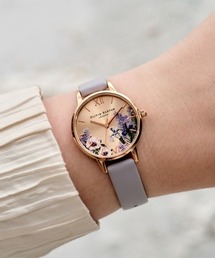 【新品、未使用】OLIVIA BURTON 花柄ダイヤル 時計＋ブレスレット OLIVIA BURTON オリビアバートン 腕時計 レディース