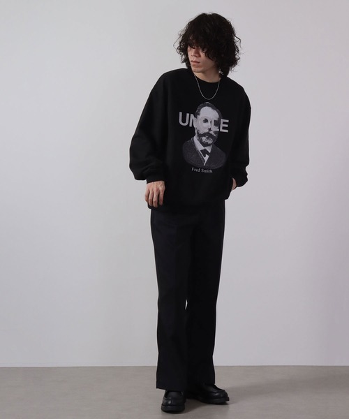 FUNALIVE（ファンアライブ） スラックス センタープレス ストレッチ