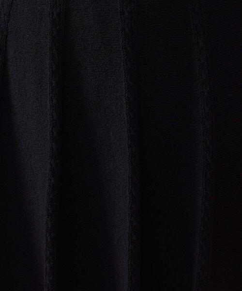 Jocomomola（ホコモモラ） スカート ブークレ編み柄ニットスカート