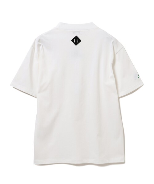 JONES SPORTS モックネックシャツ ホワイト JONES Sports tシャツ × BEAMS GOLF / 別注 ポイント モック