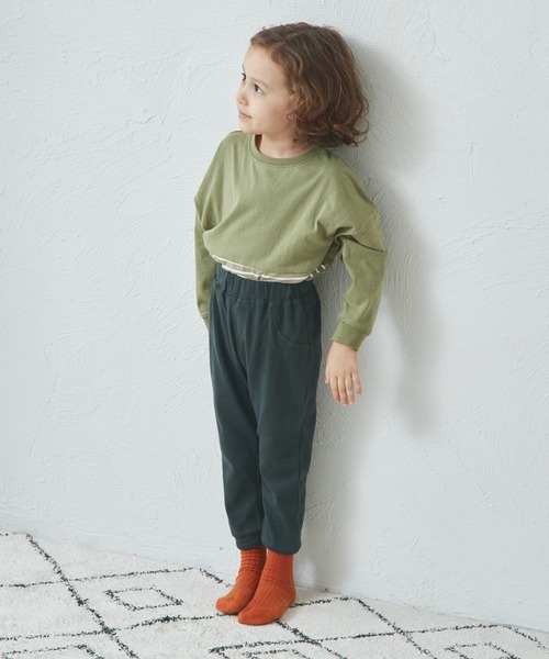 ❋もゆる❋センソユニコ❋アートプリント グレー サルエルパンツ