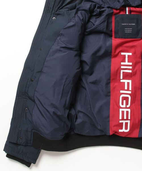 ダウン ダウンジャケット 【TOMMY HILFIGER】159AP863 ファー付き中綿ダウン TOMMY HILFIGER 159AP863