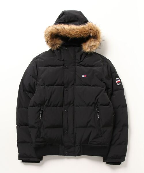 ダウン ダウンジャケット 【TOMMY HILFIGER】159AP863 ファー付き中綿ダウン TOMMY HILFIGER 159AP863