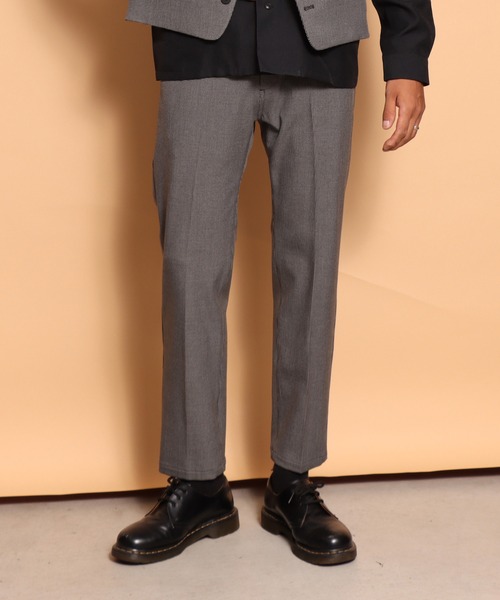 ROTAR（ローター） チノパン Houndstooth Tapered pants メンズ